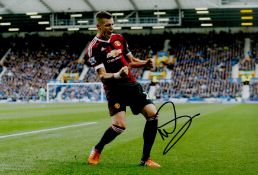 Morgan Schneiderlin signed Manchester United 12x8 colour photo. Morgan Fernand Gérard Schneiderlin (