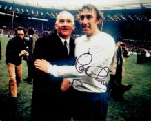 Former Spurs Star Martin Chivers Signed 10x8 inch Colour Spurs FC Photo. Good condition. All