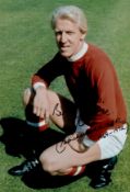 Ian Ure signed Manchester United 12x8 colour photo. John Francombe Ure (born 7 December 1939) is a