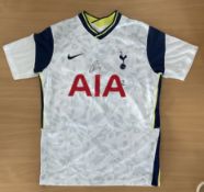 Tottenham Hotspur Defender Sergio Reguilon Rodriguez signed Nike Tottenham Shirt. Number 23 Bergwijn
