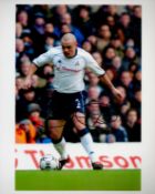 Former Spurs Star Stephen Carr Signed 10x8 inch Colour Spurs FC Photo. Good condition. All