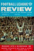 Football League Review- Journal of the Football League Week Ending 30/9/1967. Good condition. All