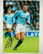 Former Spurs Star Matthew Etherington Signed 10x8 inch Colour Spurs FC Photo. Good condition. All