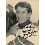 Former England FC Star Gary Lineker Signed 10x8 inch Black and White Dedicated Photo. Good