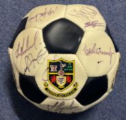 Multi Signed Official Tottenham Hotspurs Replica Football. Approx 12 Signature in total, Which