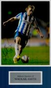 Football. Former Brighton and Hove Albion Striker Craig Mackail Smith Personally Signed 10x8