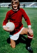 John Fitzpatrick signed Manchester United 12x8 colour photo. John Herbert Norton Fitzpatrick (1946 -
