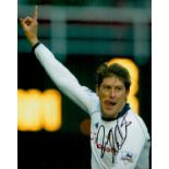 Former Spurs Star Darren Anderton Signed 10x8 inch Colour Spurs FC Photo. Good condition. All