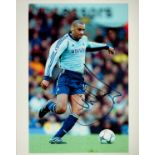 Former Spurs Star Dean Richards Signed 10x8 inch Colour Spurs FC Photo. Good condition. All