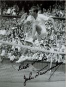 John Newcombe signed 14x11 overall size mounted signature piece. Newcombe AO OBE (born 23 May