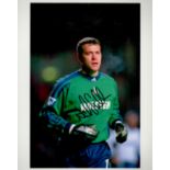 Former Spurs Star Neil Sullivan Signed 10x8 inch Colour Spurs FC Photo. Good condition. All