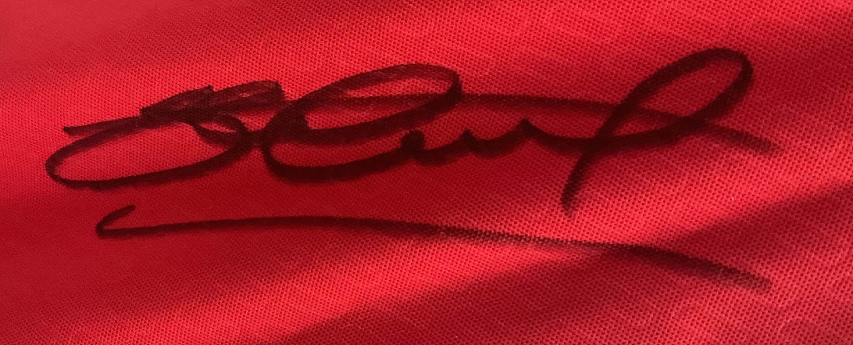 Steven Gerrard signed Liverpool Istanbul 2005 Champions League Final replica shirt signature on - Image 2 of 3