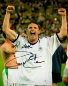 Republic of Ireland Star Robbie Keane Signed 10x8 inch Colour Photo, Pictured wearing Germany