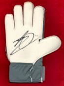 Crystal Palace Goalkeeper Jack Butland Signed Unworn Nike Goalkeeping Glove. Signed in black ink