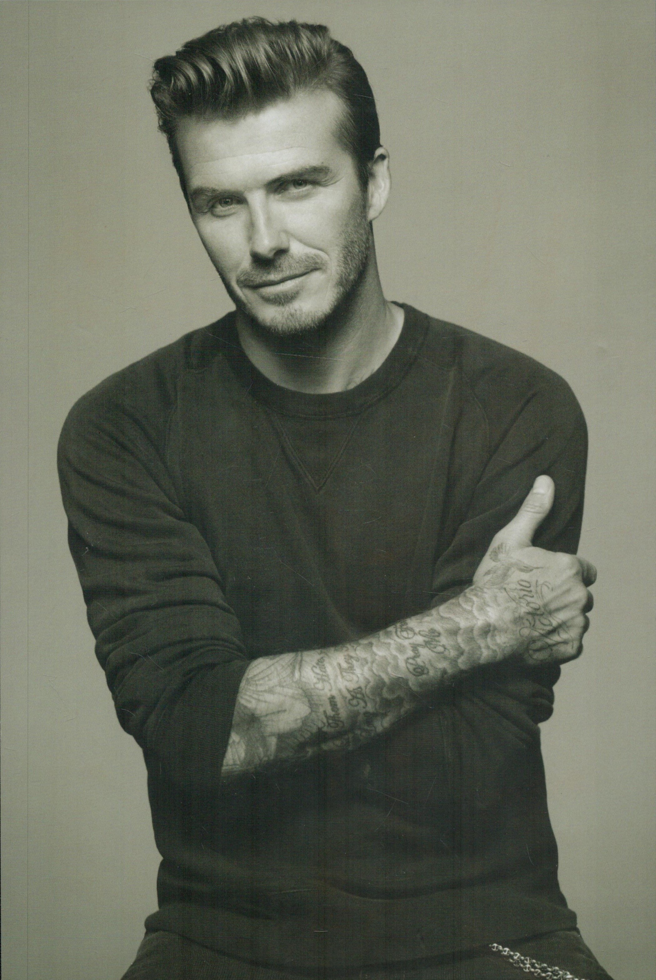 David Beckham signed limited edition hardback book titled David Beckham this edition is limited to