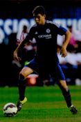 Oscar signed Chelsea 12x8 colour photo. Oscar dos Santos Emboaba is a Brazilian professional