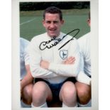 Former Spurs Star Dave McKay Signed 10x8 inch Colour Spurs FC Photo. Good condition. All