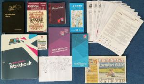 Olympics 2012 Collection of Assorted Paperwork, Booklets Etc. Good condition. All autographs come