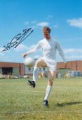 Autographed Jack Charlton 12 X 8 Photo - Col, Depicting Leeds United Centre-Half Jack Charlton
