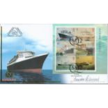 Commodore Warwick signed Cunard FDC. All autographs come with a Certificate of Authenticity. We