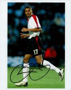 Jermaine Jenas signed 10x8 colour photo pictured while playing for England. All autographs come with
