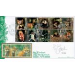 Bill Oddie signed Woodland Animals FDC. 16/9/04 Foxholes postmark. All autographs come with a