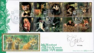 Bill Oddie signed Woodland Animals FDC. 16/9/04 Foxholes postmark. All autographs come with a