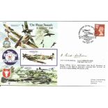 Air Vice-Marshal H. A. C. Bird-Wilson CBE DSO DFC*AFC* signed FDC The Major Assault 18 August 1940