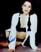 Neve Campbell signed 10x8 colour photo. All autographs come with a Certificate of Authenticity. We