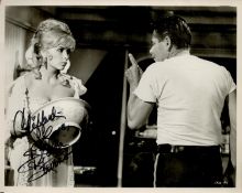 Stella Stevens signed 10x8 vintage black and white photo. All autographs come with a Certificate