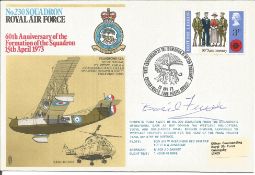 Basil Feneron Signed No. 230 Squadron RAF 60th Anniversary of the Formation of the Squadron 15th