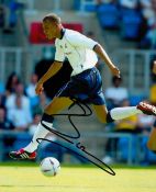 Football Bobby Zamora signed Tottenham Hotspur 10x8 colour photo. Robert Lester Zamora (born 16