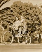 Mickey Rooney (1920-2014) Actor Signed 8x10 Photo With Judy Garland. All autographs come with a