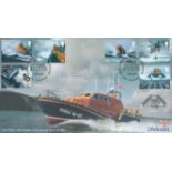 Alan Thomas signed RNLI FDC. 13/3/08 Tenby postmark. All autographs come with a Certificate of