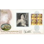 Carole Waters signed FDC. 4/8/00 Dover postmark. All autographs come with a Certificate of