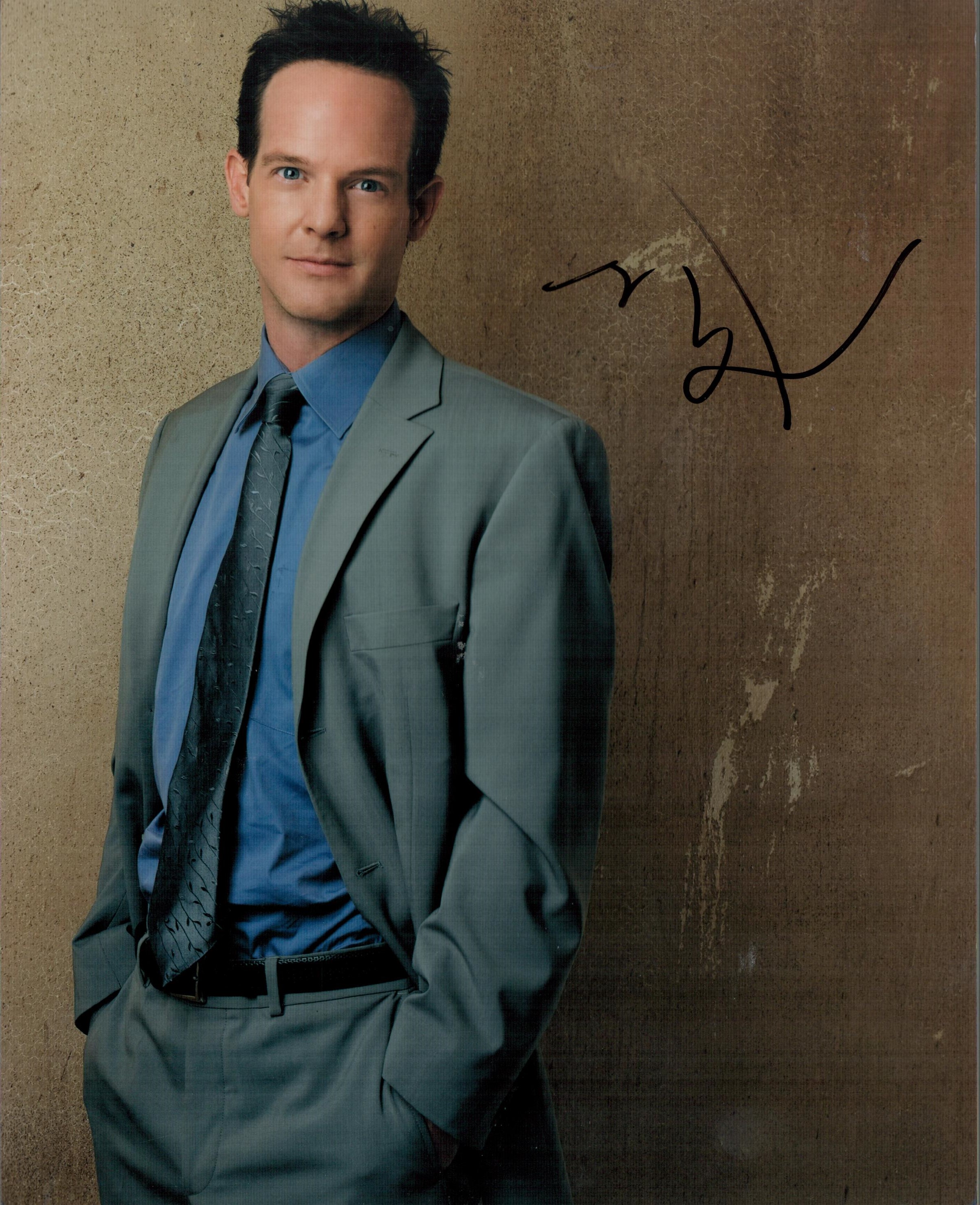 Jason Gray-Stanford signed 10x8 colour photo. Stanford is a Canadian film, television and voice