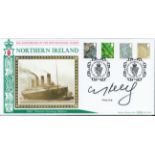 Craig Kelly signed Northern Ireland FDC. 14/10/03 Belfast postmark. All autographs come with a