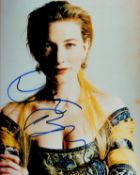 Cate Blanchett signed 10x8 colour photo. All autographs come with a Certificate of Authenticity.