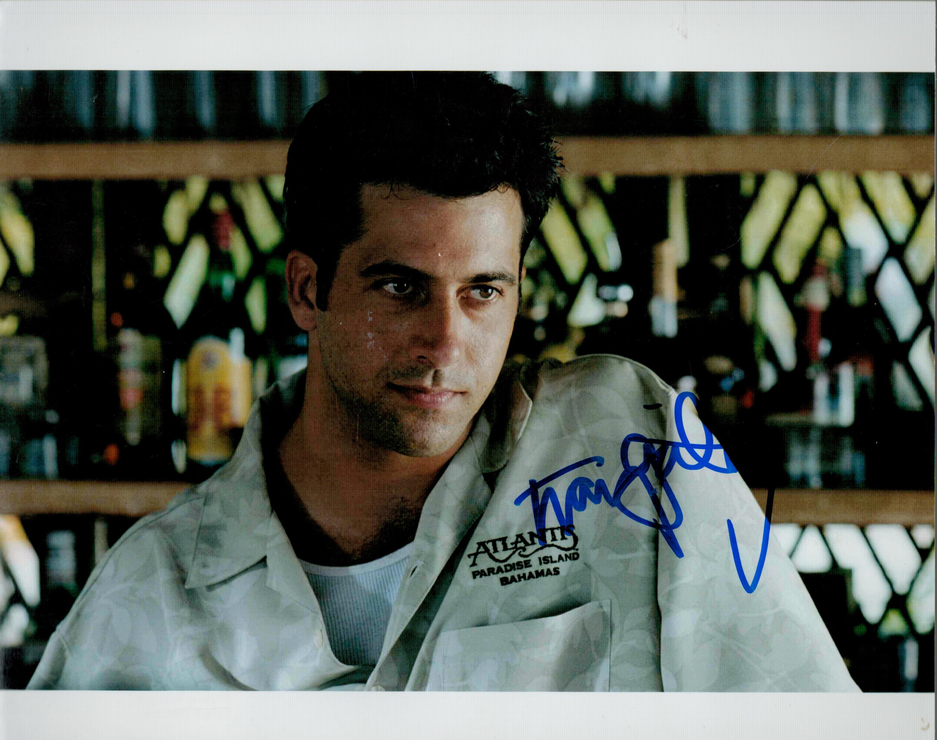 Tony Garity signed 10x8 colour photo. Garity is an American film actor. He is primarily known for