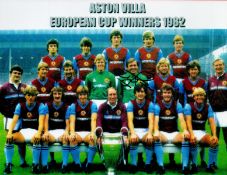 Football. Jimmy Rimmer Signed 10x8 inch Aston Villa FC Promo Photo. Signed in black ink. Good