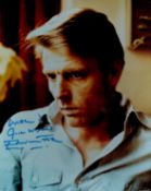 Edward Fox signed 10x8 colour photo. Fox OBE is an English actor. He starred in the film The Day