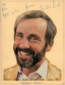 Andrew Sachs (1930-2016) Fawlty Towers Actor Signed Card With Picture Attached. All autographs