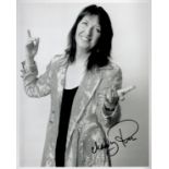 Maddy Prior signed 10x8 black and white photo. All autographs come with a Certificate of