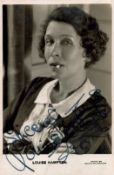 Louise Hampton (1879-1954) Actress Signed Vintage Postcard Photo £6-8. All autographs come with a