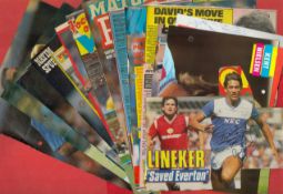 Football Collection of 16 Magazine pages / Cuttings approx size 10 x 8, Includes Gary Waddock, Kenny
