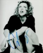 Courtney Love signed 10x8 black and white photo. All autographs come with a Certificate of