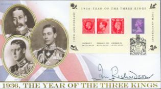 Ian Richardson signed 1936 year of the Three Kings FDC. 31/8/06 Windsor postmark. All autographs