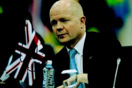 William Hague signed 6x4 colour photo. All autographs come with a Certificate of Authenticity. We