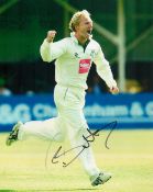 Cricket Gareth Batty signed 10x8 colour photo. Gareth Jon Batty (born 13 October 1977) is an English