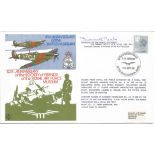 WW2 Fighter ace MRAF Dermot Boyle AFC Battle of Britain signed RAF 41st ann BOB cover. All